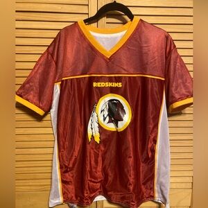 Reversible Washington Redskins Flag Play 60 Adult Large Jersey